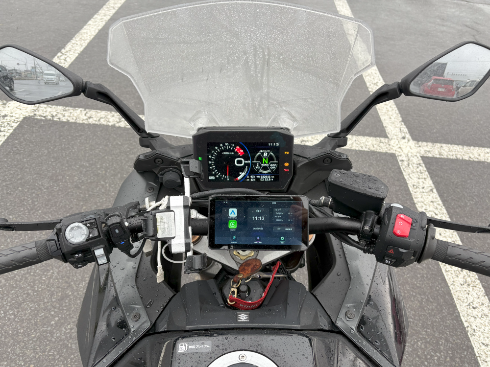 カエディア スマートモニター 5.5インチ 空気圧センサー付 KDR-D12 の