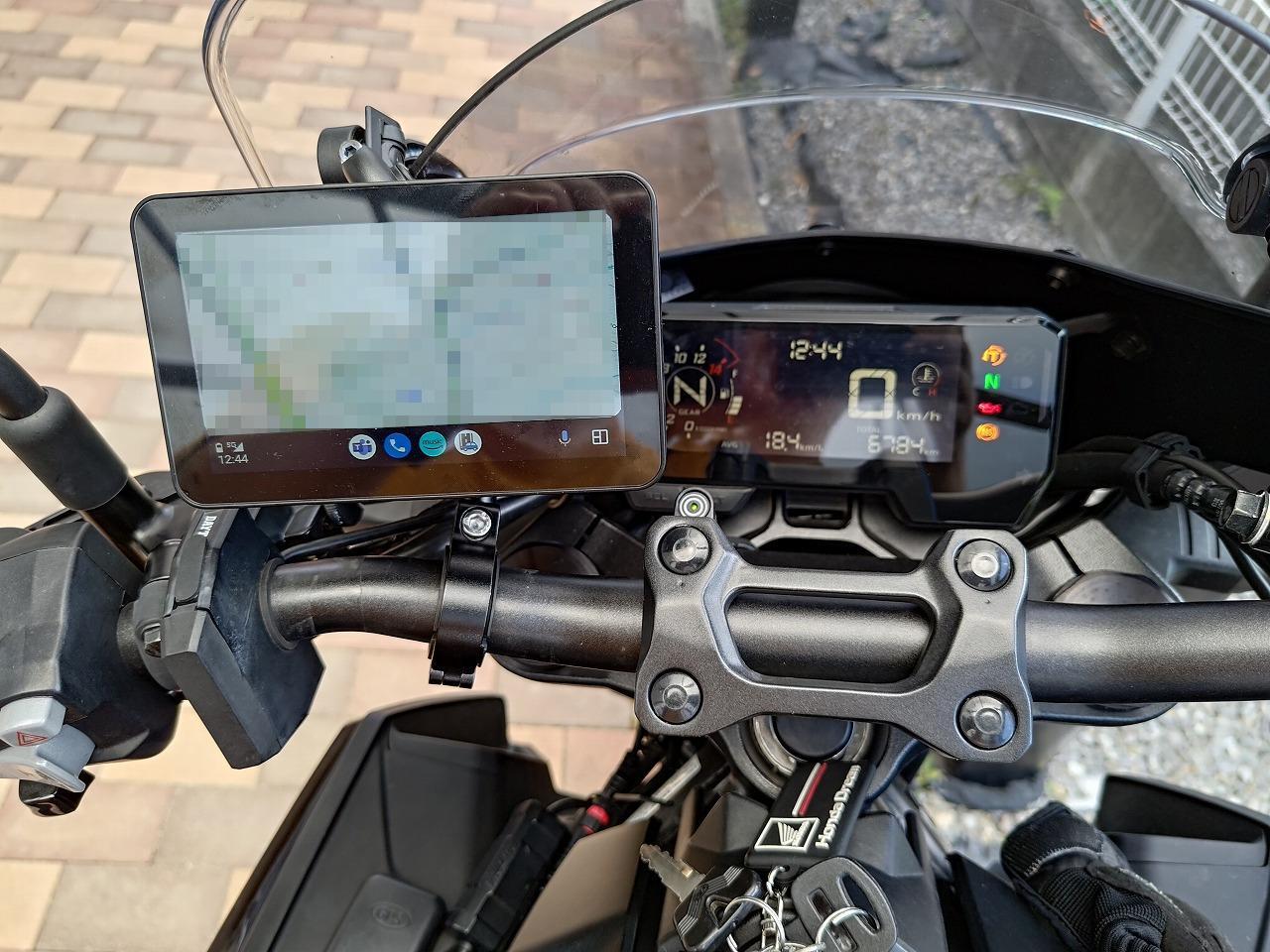 Kaedear(カエディア) バイク スマートモニター バイク用 モニター DFS