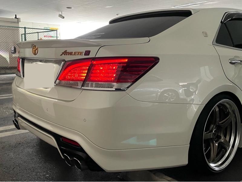 18クラウンアスリートLEDテールランプ 赤 2点セット 18クラウン