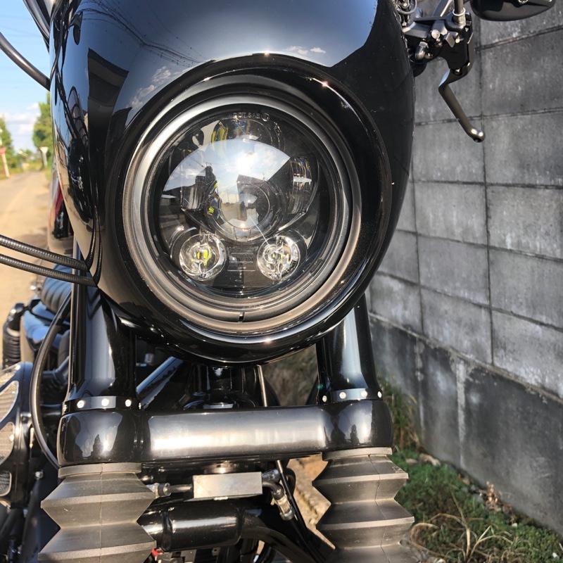 モーターステージ社製 LEDヘッドライト スポーツスター ハーレー