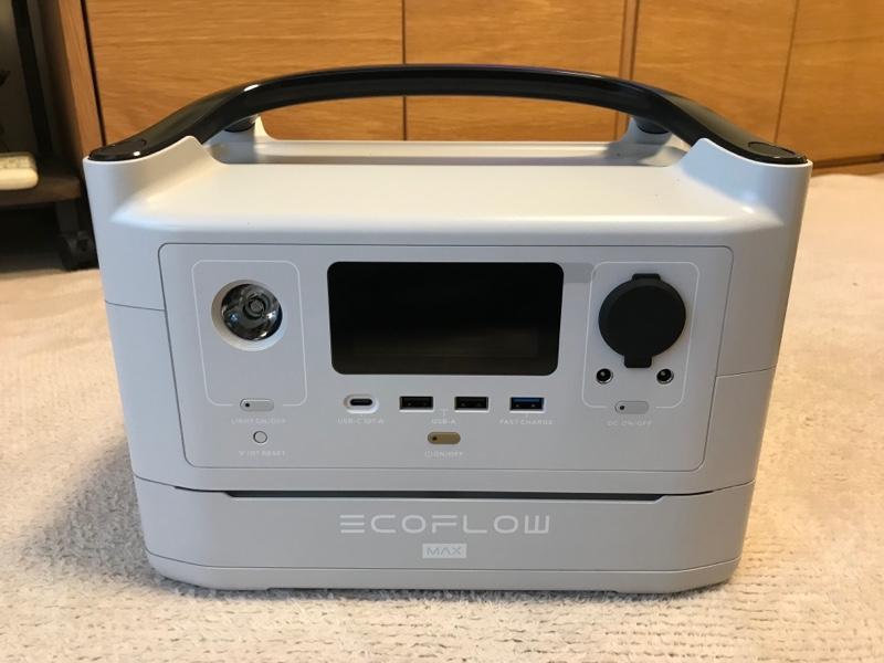 ECOFLOW ポータブル電源 RIVER MAX PLUS 容量720Wh AC出力600W の
