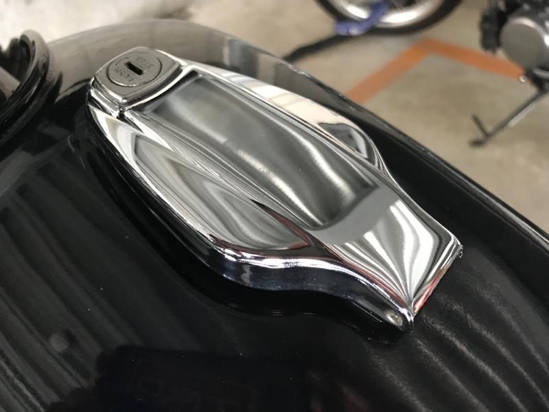 ヤマハ(純正) タンクキャップ（ムール貝） のパーツレビュー | SR400