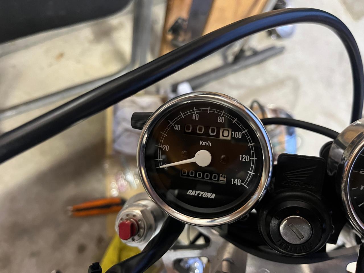 SR400 スピードメーター タコメーター