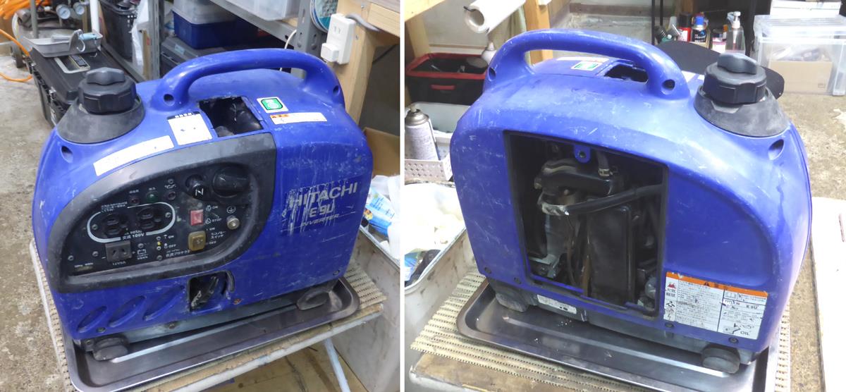 工具・全般(02)_中古の発電機をメンテします。｜アオイ団長のブログ