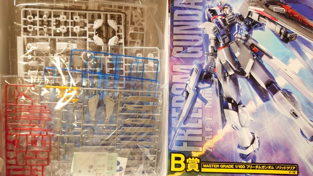 MG フリーダムガンダム 1/100 B賞 MG 1/100 フリーダムガンダム