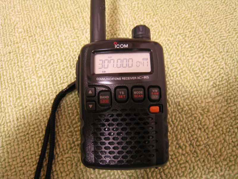 中古美品】ICOM IC-R5 広帯域ハンディレシーバー（SRH999 50/144/430