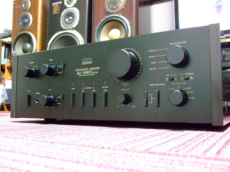 サンスイ AU-D907G Extraが来ました ｜洗車らぼ。のブログ｜洗車研究所