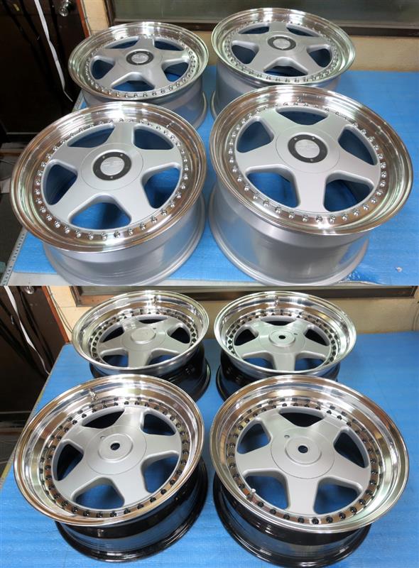 1/43 トヨタ スープラ改 A70 OZフッツーラ アルミ製 深リム 1/43