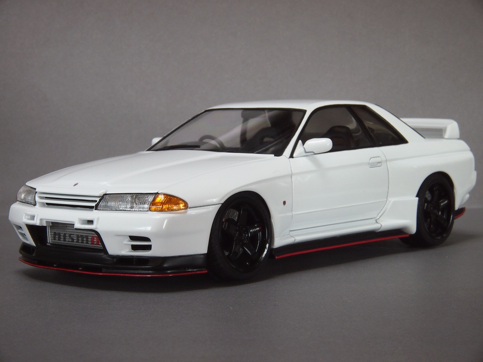 1/24 タミヤ R32 スカイライン GT-R ニスモカスタム 完成品