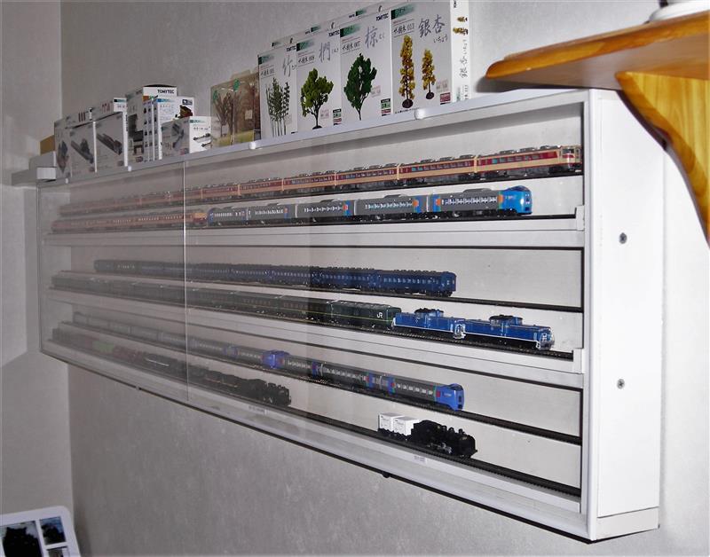Nゲージ 棚 自作棚 BOX ケース レール付き DIY mqdefault.jpg