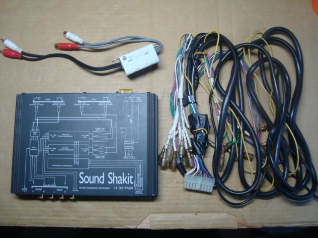 絶版Sound Shakti サウンドシャキットPA504Z リモコン配線付 絶版Sound