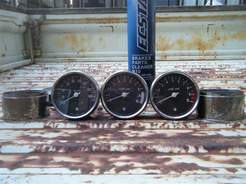 RG250E スピード タコ メーター 音鳴き有り RG250E スピード タコ