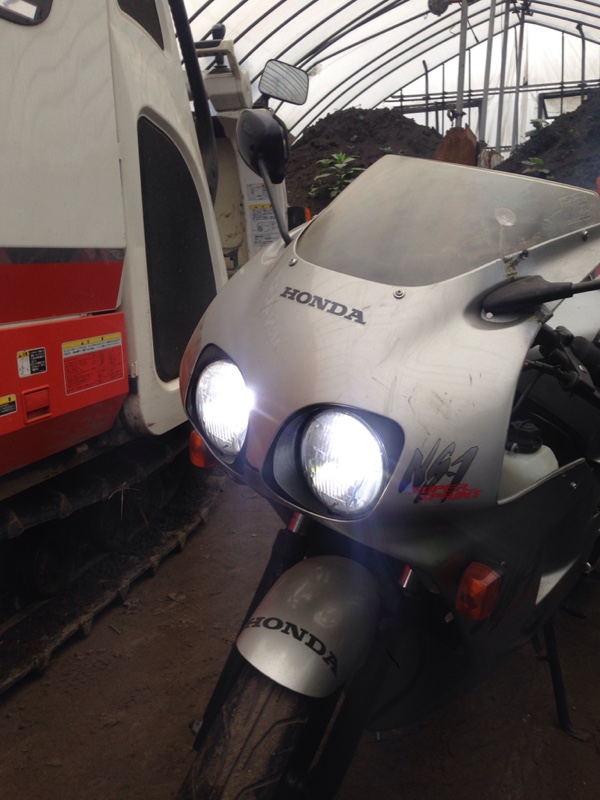 貴重？HONDA純正「NS-1」丸目ツインヘッドライト 貴重？HONDA純正「NS