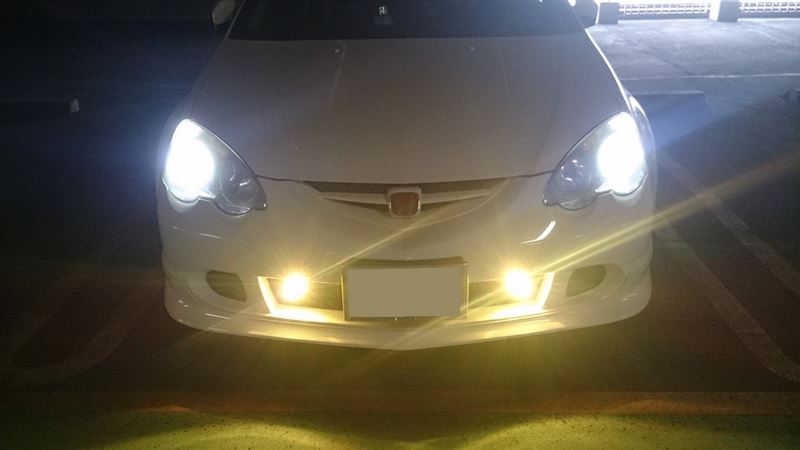 フォグランプ取付（ホンダ インテグラタイプR・DC5）by しろ熊 - みんカラ