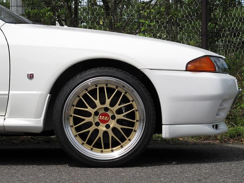 1/43 スカイライン改 R32 GT-R BBS-LM アルミ製 深リム 1/43