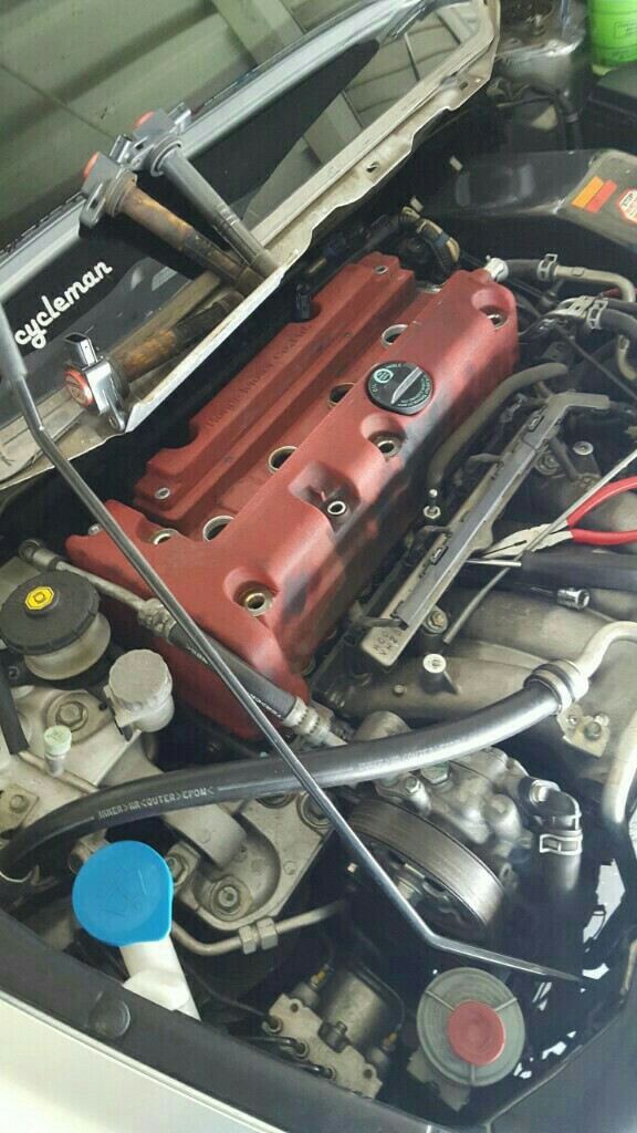 塗装後未使用 K20A ヘッドカバー タイプR インテグラ DC5 シビックなど