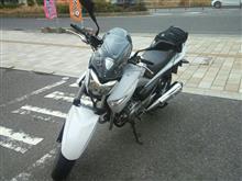 スクリーン取り付け（スズキ GSR250）by gunpey - みんカラ