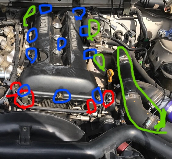 sr20det クランク角センサー クラセン 実働外し S14
