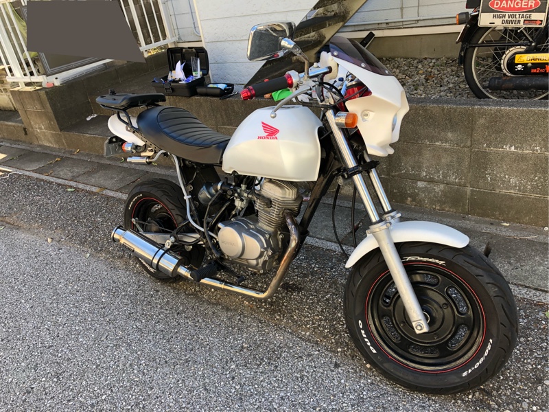 エイプ50 ヨンフォア仕様タンク