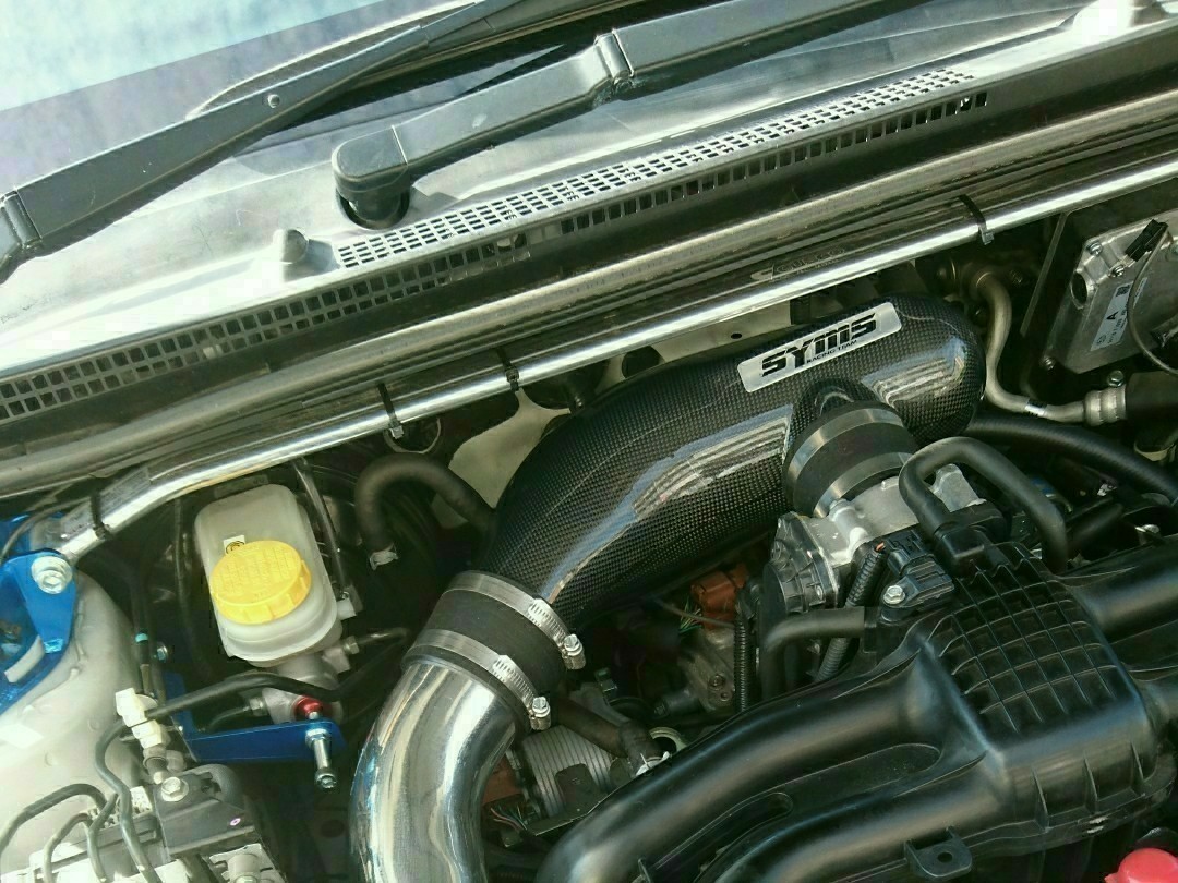 SYMS フローサクションボックス 取り付け（スバル インプレッサ
