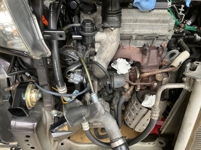 MH23 タービン 5万kmから取り外し