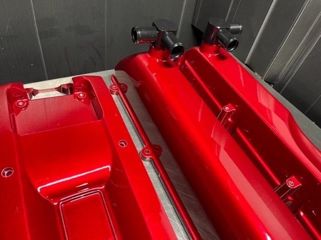 Nissan SKYLINE GT-R エンジンカバー レッド