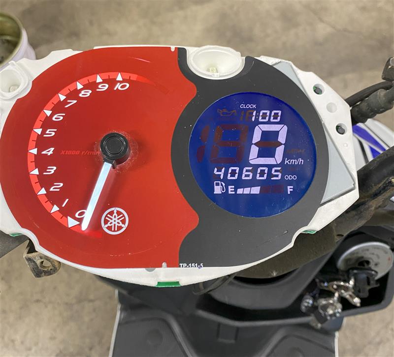 ヤマハ 用 スピードメーター シグナスX 2型 SE44J 液晶カラー 変更可能