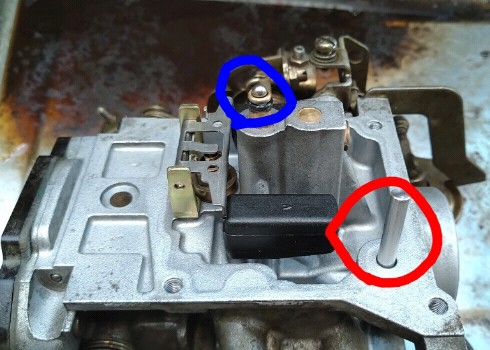 キャブレターオーバーホールその3（スバル サンバートラック・KS3/KS4