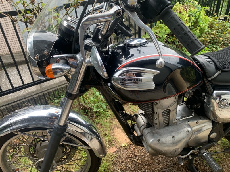 Kawasaki Estrella 2000年 キャブ車用タンク