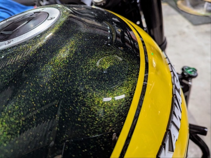 タンクの凹み修理（カワサキ Z900RS イエローボールエディション）by