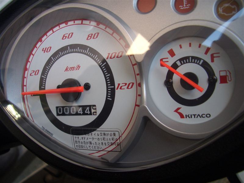 KITACO タコメーター 120 km/h ZRエボリューション キタコ（KITACO