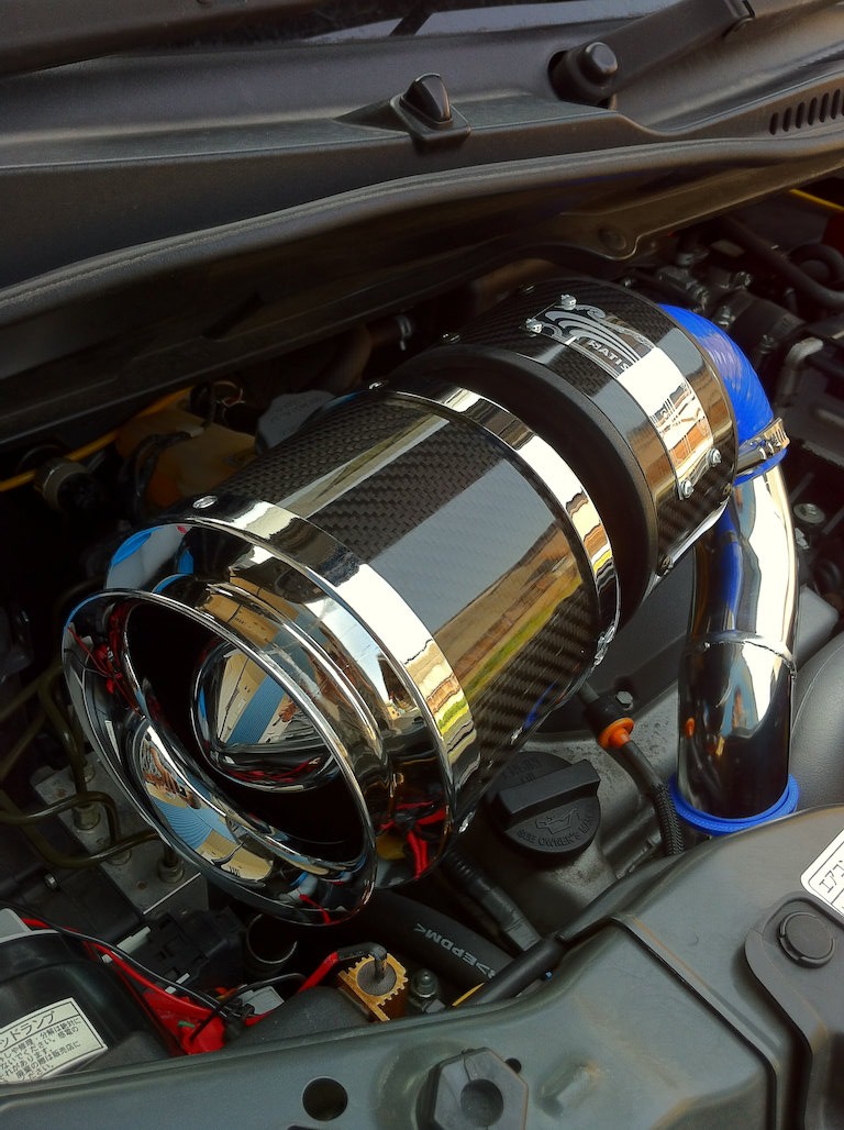 SATISFACTION CARBON CHAMBER AIR INTAKE KIT のパーツレビュー