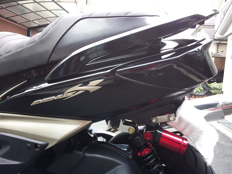 シグナス2型 4型埋め込みテールランプ 2型テール交換で値下げ シグナス