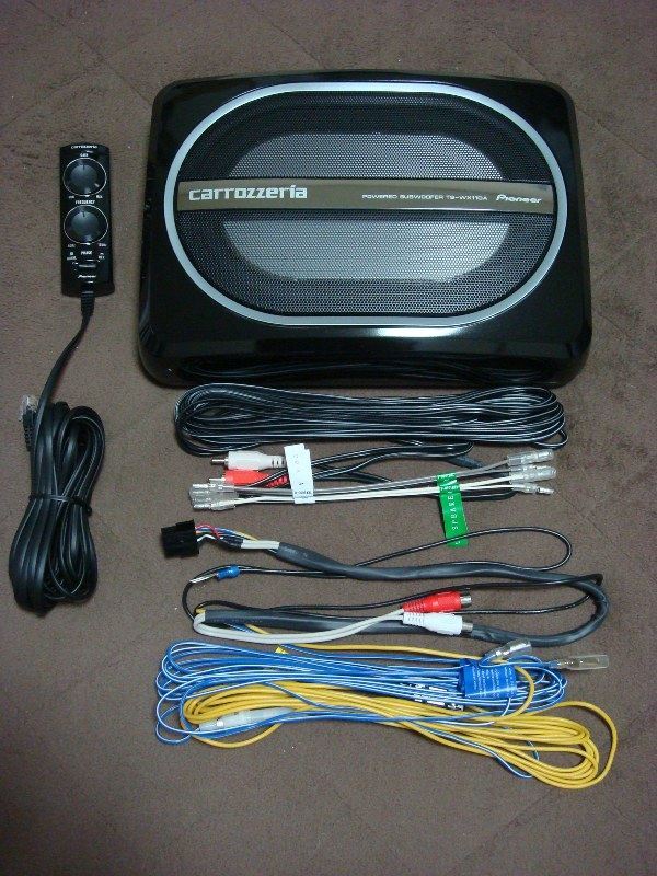 カロッツェリア サブウーファー TS-WX110A PIONEER / carrozzeria TS