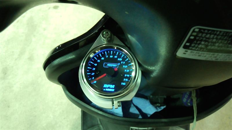 タコ プロフ PROSPORT バイク用電気式タコメーター のパーツレビュー