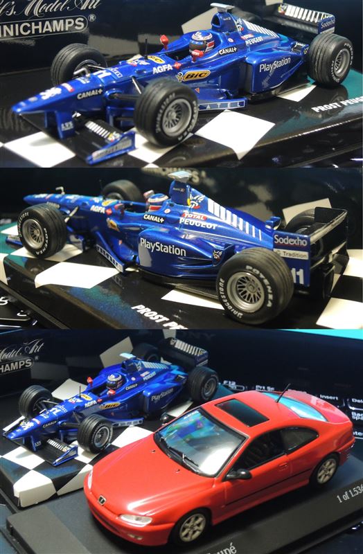 プロスト グランプリ ショーカーパニス MINICHAMPS プロスト