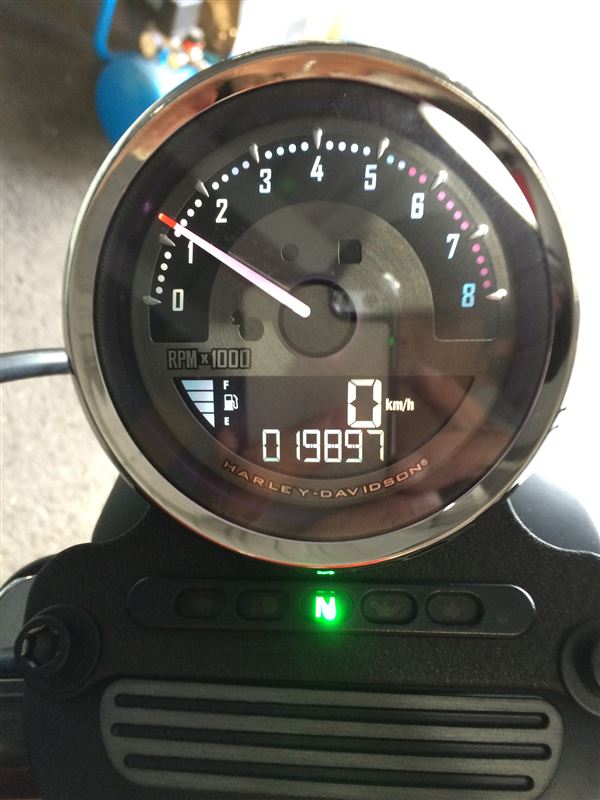 ハーレーダビッドソン(純正) コンビネーション・デジタルスピード
