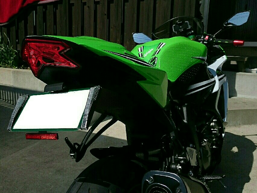 ACTIVE フェンダーレスキット のパーツレビュー | ZX-6R(loose