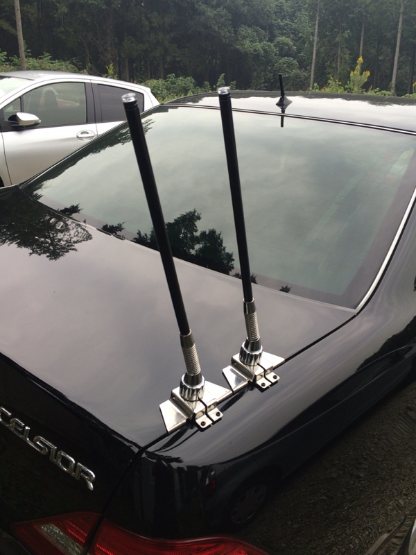 当時物】ドコモアンテナ、トランクリッドアンテナ 日本 アンテナ