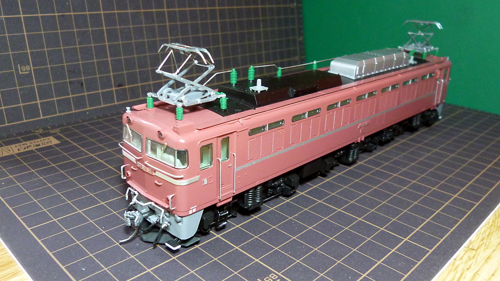 13mm改軌 TOMIX HO-184 国鉄 EF81形電気機関車 (ローズ・プレステージ