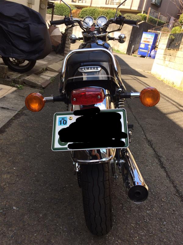 WMテールランプSR500 SR400 SR400 WMテールランプ