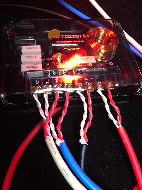 PIONEER / carrozzeria TS-V172a のパッシブネットワーク のパーツ