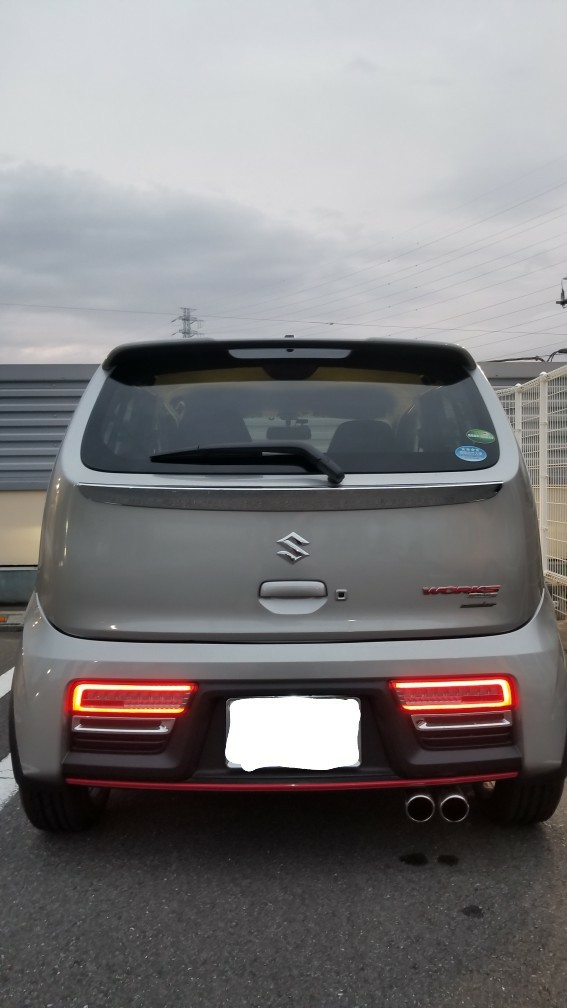 REIZ TRADING LEDテール のパーツレビュー | アルトワークス