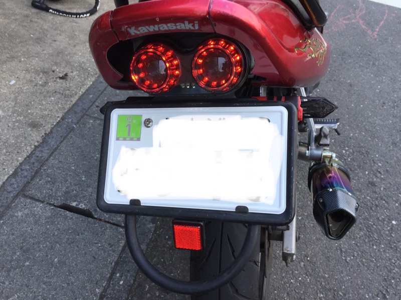 バリオス レインボーテール バリオス1 バリオス2 LEDテール