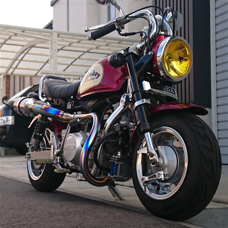 マーシャル 4Lモンキー 4lモンキー純正ヘッドライトマーシャル加工品