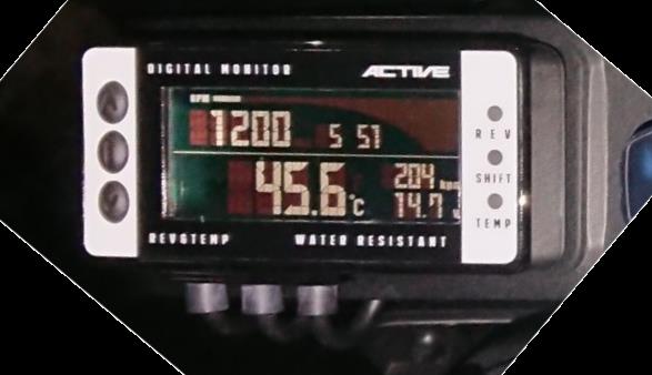 アクティブデジタルスピードメーターV4