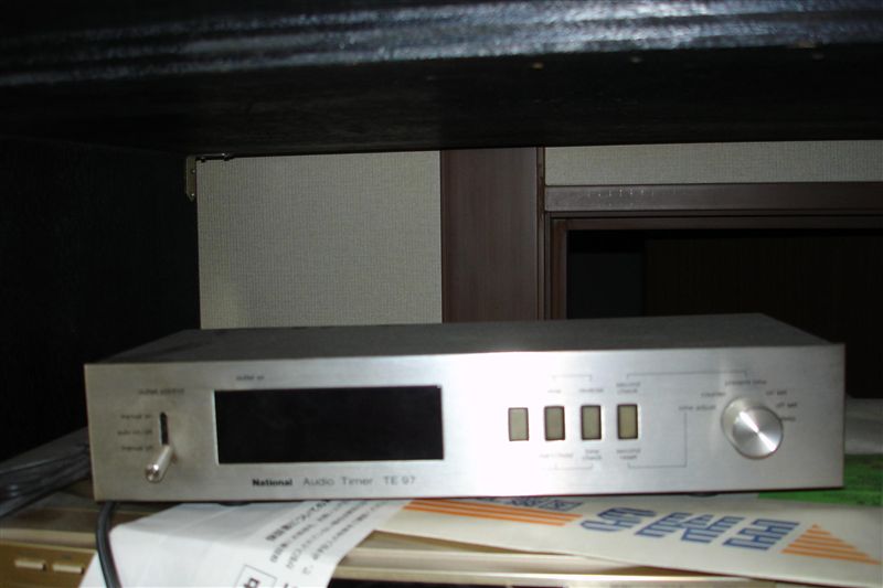 昭和レトロ】 National オーディオタイマーTE932 昭和レトロ