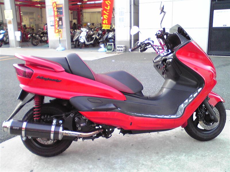 ヤマハ マジェスティC 250cc SG03J-055~ 5連メーター 赤