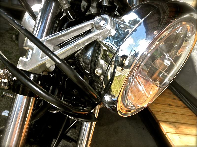 sr400 良い wmライトステー SR400 WM ヘッドライトステー 35mm SR400