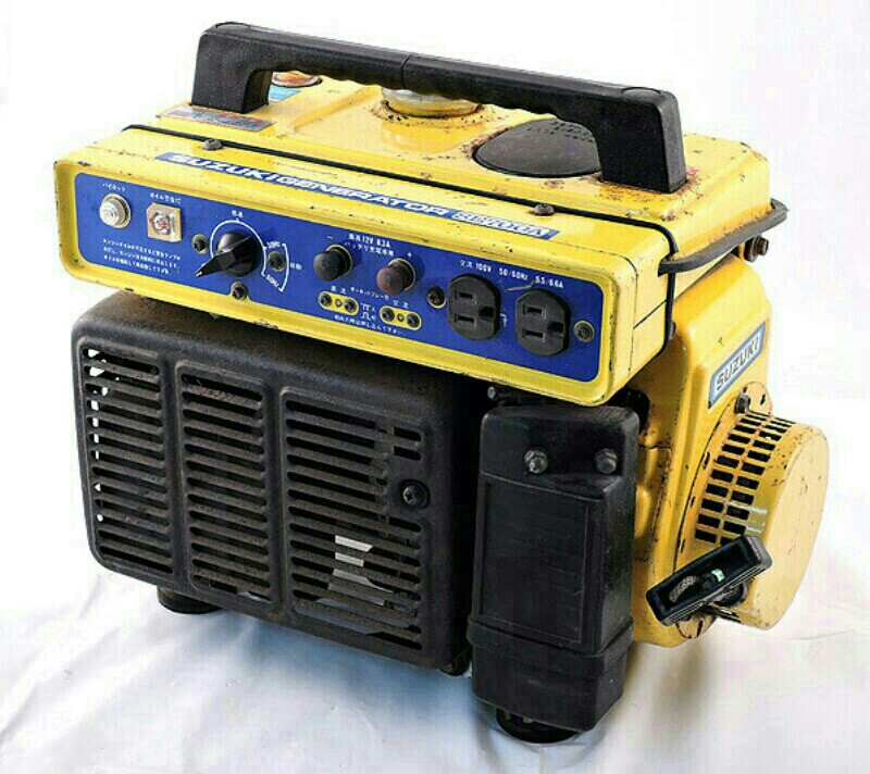 てぇかむ#低燃費化のフォトギャラリー「スズキ ： 発動発電機、SE/SD